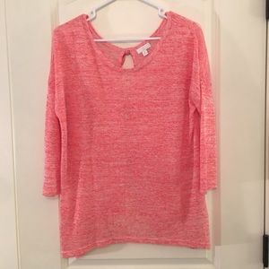 Charming Charlie Pink Long Sleeve
